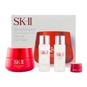 Set Kem Chống Lão Hóa SK-II Skinpower Cream 80g Coffret 2020